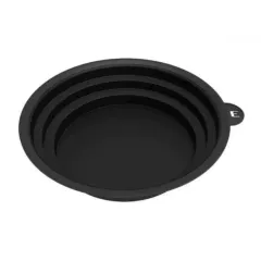 L3VEL3 čierna silikónová miska na miešanie farby na vlasy