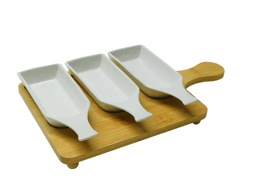 MAKRO - Servírovací podnos a 3ks misiek