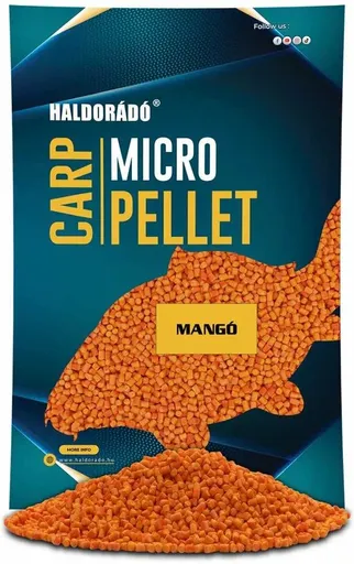Haldorádó pelety carp micro pellet 600 g 2,5 mm - mango