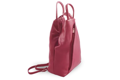 Dámsky kožený batôžtek burgundy 311-1184-34
