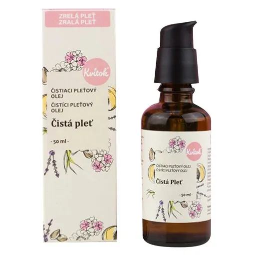 KVITOK Čistiaci olej pre zrelú pleť 50 ml