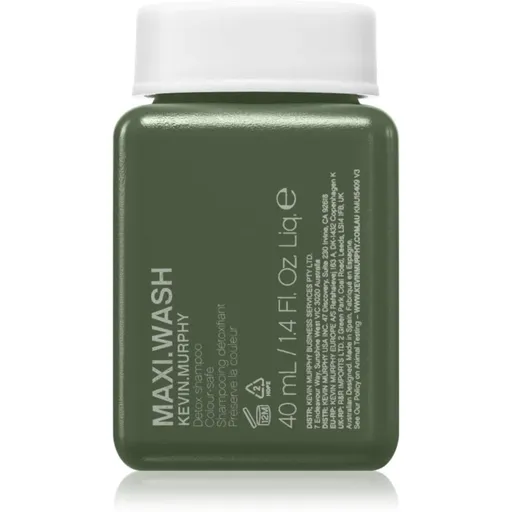 Kevin Murphy Maxi Wash detoxikačný šampón pre obnovenie zdravej vlasovej pokožky 40 ml