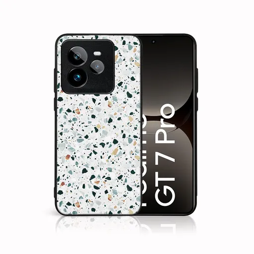 MY ART Ochranný kryt pre Realme GT 7 Pro 5G GREY TERRAZZO (163)
