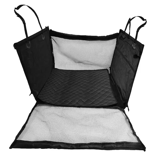 DOG FANTASY Sedačka do auta veľká 66 x 54 x 44 cm