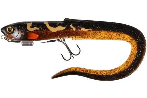 Fox rage gumová nástraha slick eel loaded uv burbot - 35 cm 102 g #