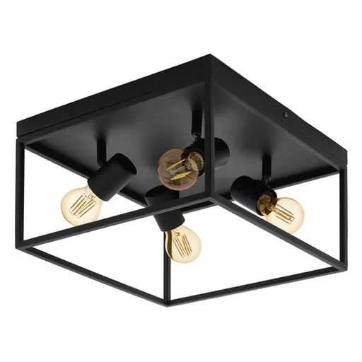 Stropné osvetlenie Eglo SILENTINA čierna 98334