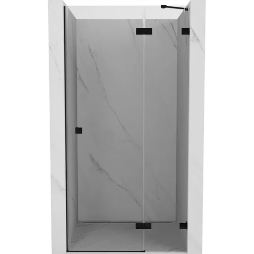 MEXEN/S - Lunar sprchové dvere krídlové pravé 70, transparent, čierna 834-070-000-70-00-P