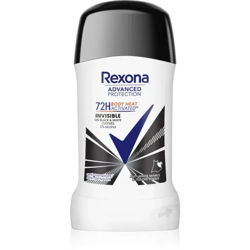 Rexona Advanced Protection Invisible tuhý dezodorant proti bielym a žltým škvrnám 50 ml