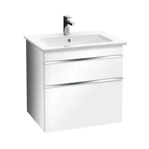 Villeroy & Boch Venticello kúpeľňová skrinka pod umývadlo 55,3x50,2x59 cm biela lesk A92301DH