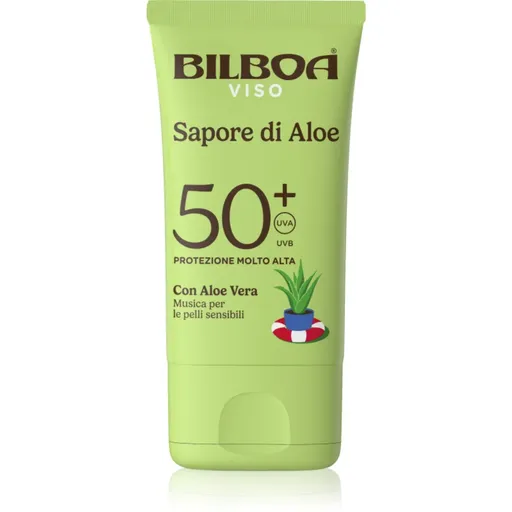 Bilboa Sapore di Aloe Viso opaľovací krém s aloe vera SPF 50+ 40 ml