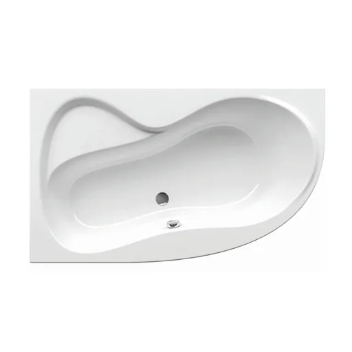 Ravak Rosa asymetrická vaňa 160x95 cm akrylát ľavá c571000000 RO16095L
