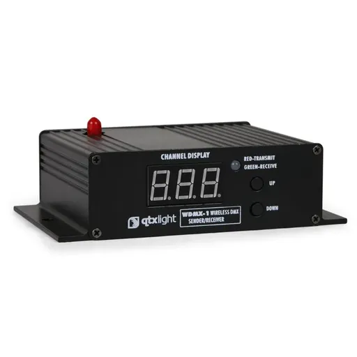 QTX WDMX-1, DMX rádiový prijímač, rádiový vysielač, 2,4 GHz