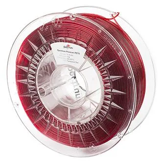 Spectrum Filament Premium PET-G 1000g, transparent red