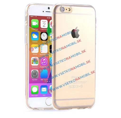 Silikónový obal iPhone 6 / 6S priehľadný