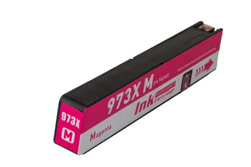 Renovovaná atramentová náplň F6T82AE, no.973X, UPDATED CHIP, 110ml listov pre tlačiarne HP (ORINK BULK), purpurová