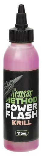 Sensas gel power flash 115 ml - red krill