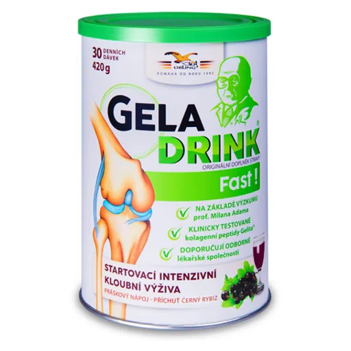 GELADRINK Fast nápoj čierne ríbezle 420 g