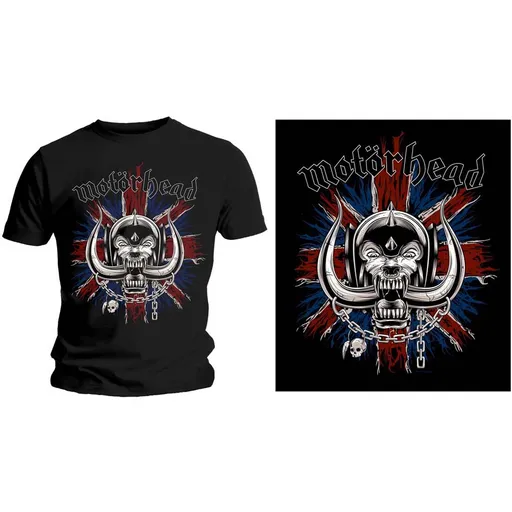 Motörhead tričko British Warpig Čierna M