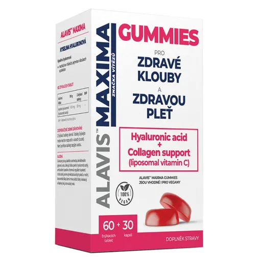 ALAVIS MAXIMA Gummies 60 tabliet + 30 kapsúl