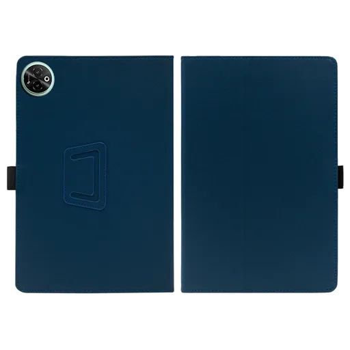CLEVER Zaklápacie puzdro pre Doogee Tab E3 Max tmavomodré