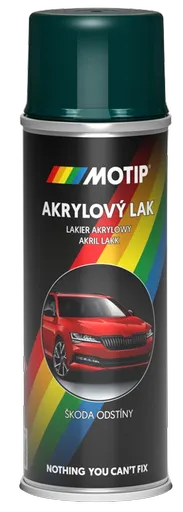 AUTOSPREJ ŠKODA - Farba na auto v spreji AC5500 - zelená lesná 0,2 L