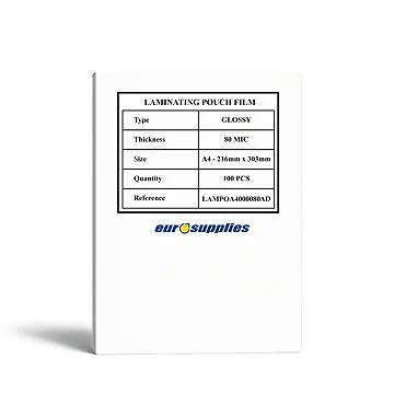 Fellowes OEM lesklá samolepiaca (LAMPOA4000080AD)