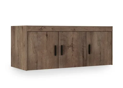 ArtLemp Nadstavec na šatníkovú skriňu ELLEN 3D | dub lefkas