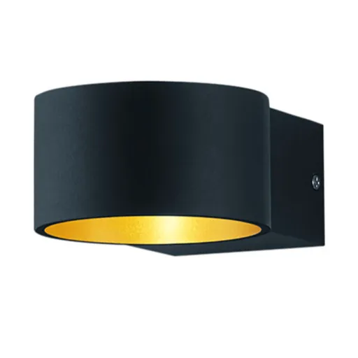 Trio Lacapo led nástenné svietidlo čierna 223410132 TR223410132