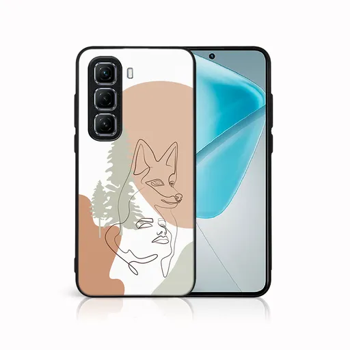 MY ART Ochranný kryt pre Infinix Hot 50 5G FOX (191)