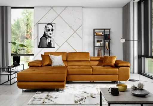 ArtElta Rohová sedacia súprava ARMANDO | ľavá Farba Armando: Monolith 48