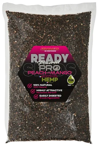 Starbaits konope ready seeds pro peach mango 1 kg