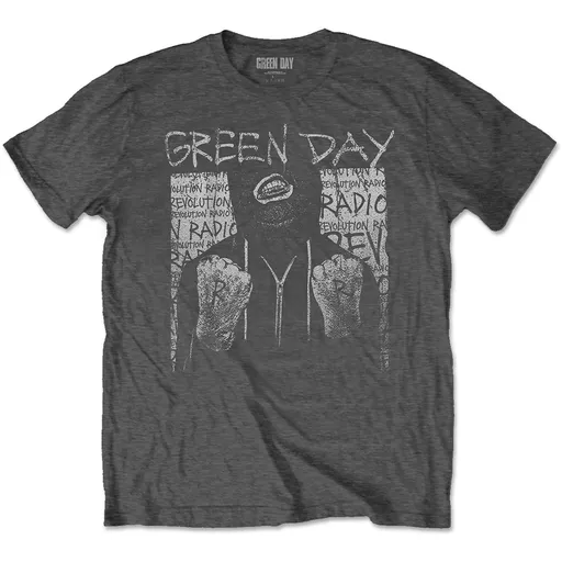 Green Day tričko Ski Mask Šedá M