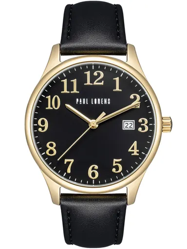 PÁNSKE HODINKY PAUL LORENS - PL20016A-1A2 (zg380c) + KRABIČKA