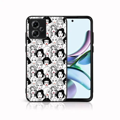 MY ART Ochranný kryt pre Motorola Moto G54 5G / G54 Power Edition 5G LIPSTICK (174)