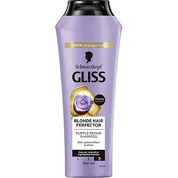 SCHWARZKOPF GLISS Blonde Hair Perfector Shampoo 250 ml (9000101617481)