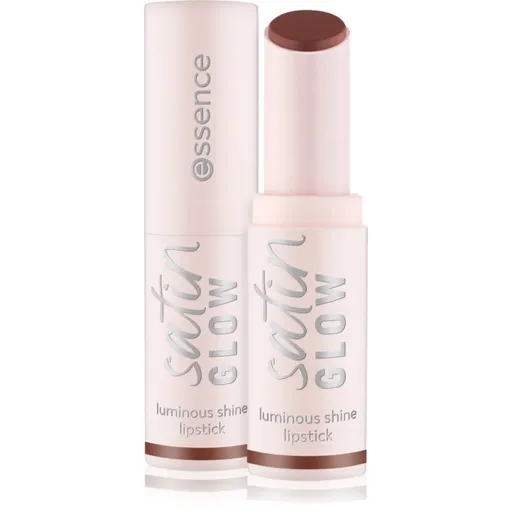 essence satin GLOW krémový rúž so saténovým finišom odtieň 06 Deja-brew 3.5 g