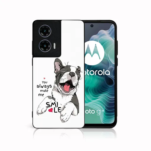 MY ART Ochranný kryt pre Motorola Moto G35 5G SMILE (189)