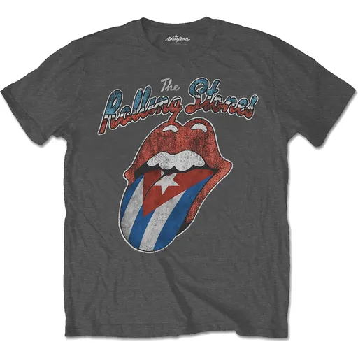 The Rolling Stones tričko Rocks Off Cuba Šedá XXL