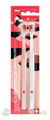 CURAPROX CS 5460 ultrasoft Romantická edícia zubná kefka 2ks