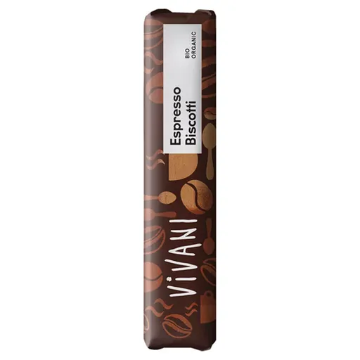 VIVANI Mliečna čoko tyčinka espresso BIO 40 g