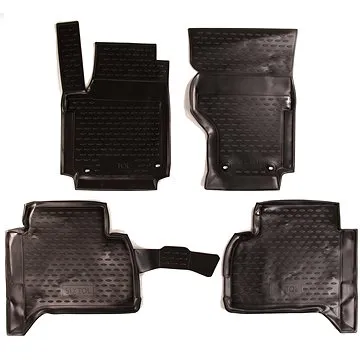 SIXTOL Gumové koberce VOLKSWAGEN Amarok, 2010 -