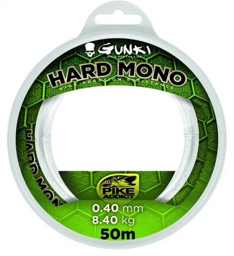 Gunki vlasec hard mono číra 50 m-priemer 1,00 mm / nosnosť 42 kg