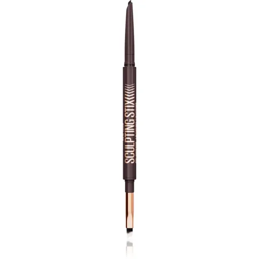 MAYBELLINE NEW YORK Sculpting Stix automatická ceruzka na oči so štetčekom odtieň 15 Smooth Espresso 1 ks
