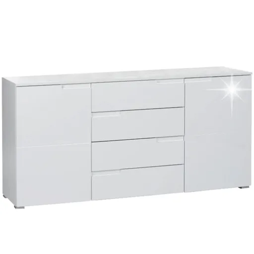 Skrinka SPICE, lesklá biela