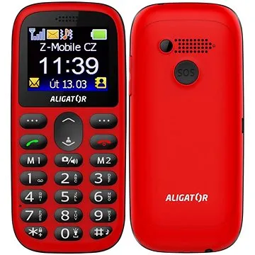 Aligator A510 Senior červený (A510RB)