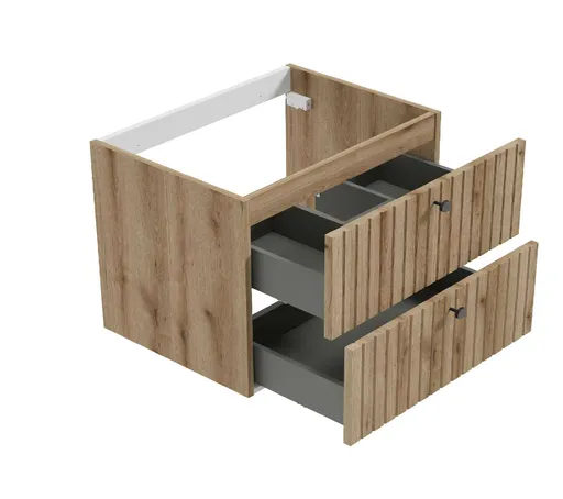 ArtDef Skrinka pod umývadlo RIETTI OAK EVOKE D80 | 80 cm