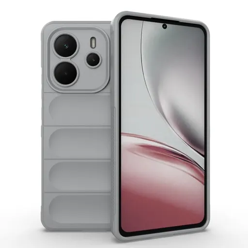 STEPS Ochranný kryt pre Xiaomi Redmi Note 14 (EU verzia 164.8mm) svetlošedý