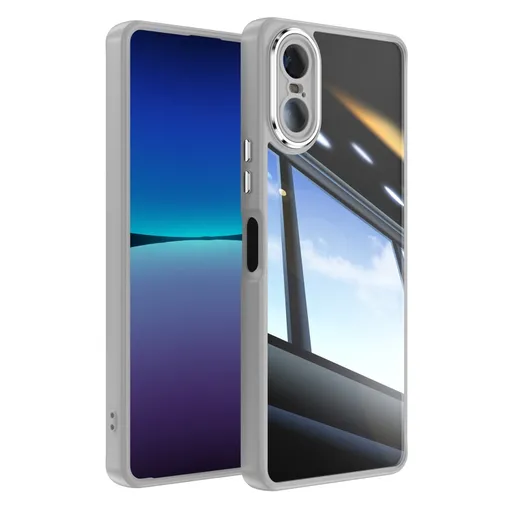ACRYLO Ochranný kryt pre Sony Xperia 10 VI šedý
