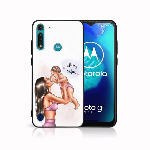 MY ART Ochranný kryt pre Motorola Moto G8 Power Lite LOVING MOM (115)