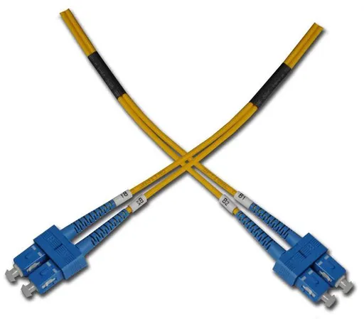 Optický patchkábel duplexný, SC-SC 9/125um SM 3m, OS2